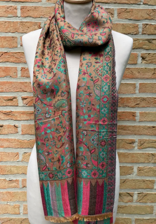 Echarpe châle - Scarf - Jacquard