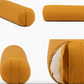 Bolster ECO basic - Jaune safran