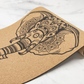 "Neutral" cork and rubber yoga mat
