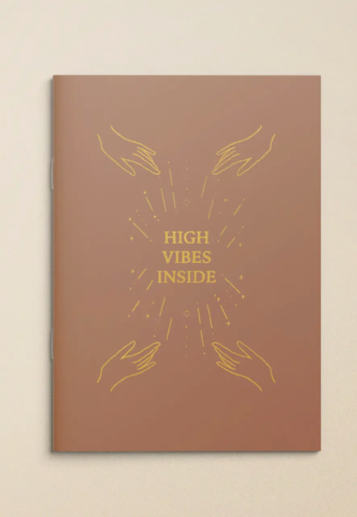 Yoga Journal - Notebook - diver design & affirmation