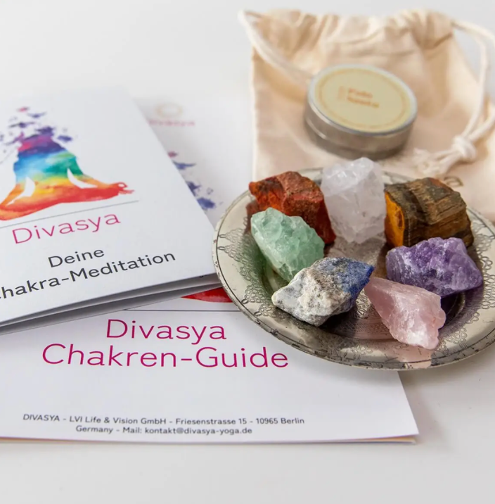 Set - Kit de base de pierres de Chakra - Divasya