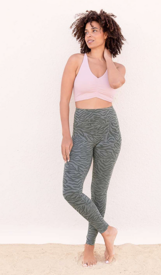 Leela Leggings mit hoher Taille – dunkelblau S