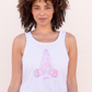 OM-T-Shirt - lila