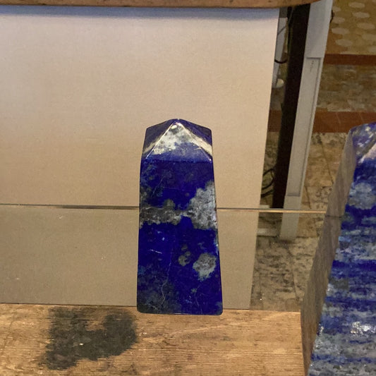 Natural Lapis Lazuli Obelisk (230g)