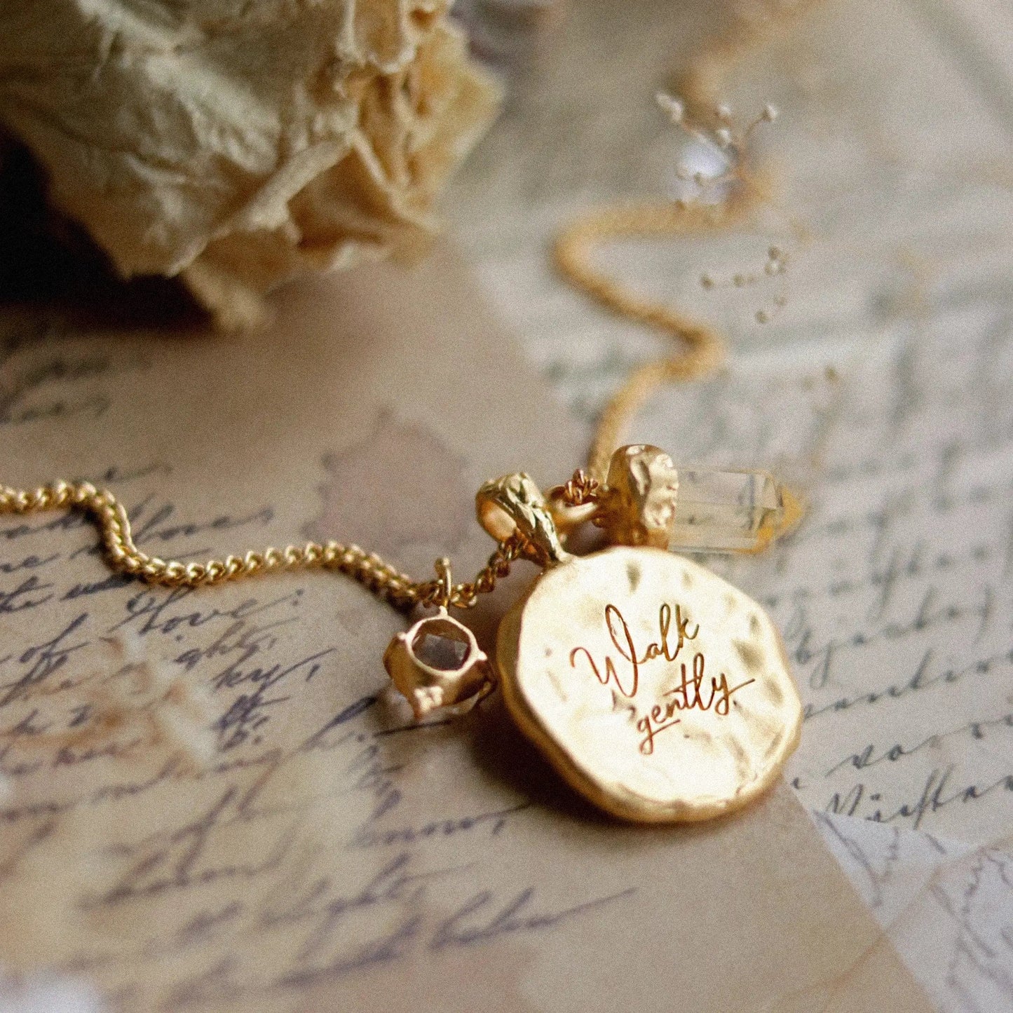 Hold me with care necklace