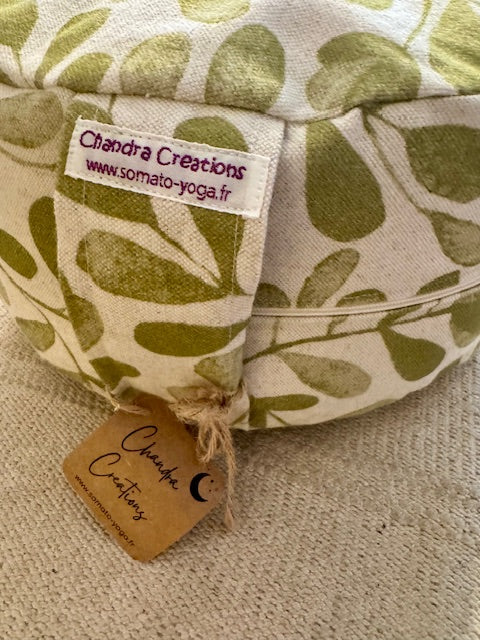 Coussin - Leaf Africa  - pour méditation & yoga