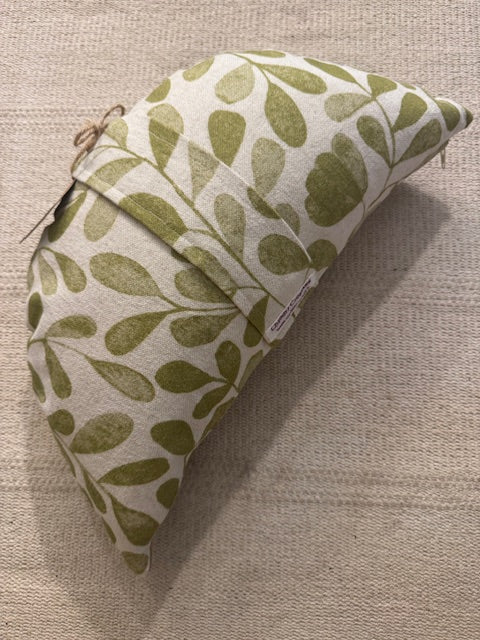 Coussin demi-lune- Leaf Africa  - pour méditation & yoga - travel