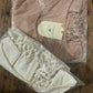 Women's short sleeve tunic - ecru
