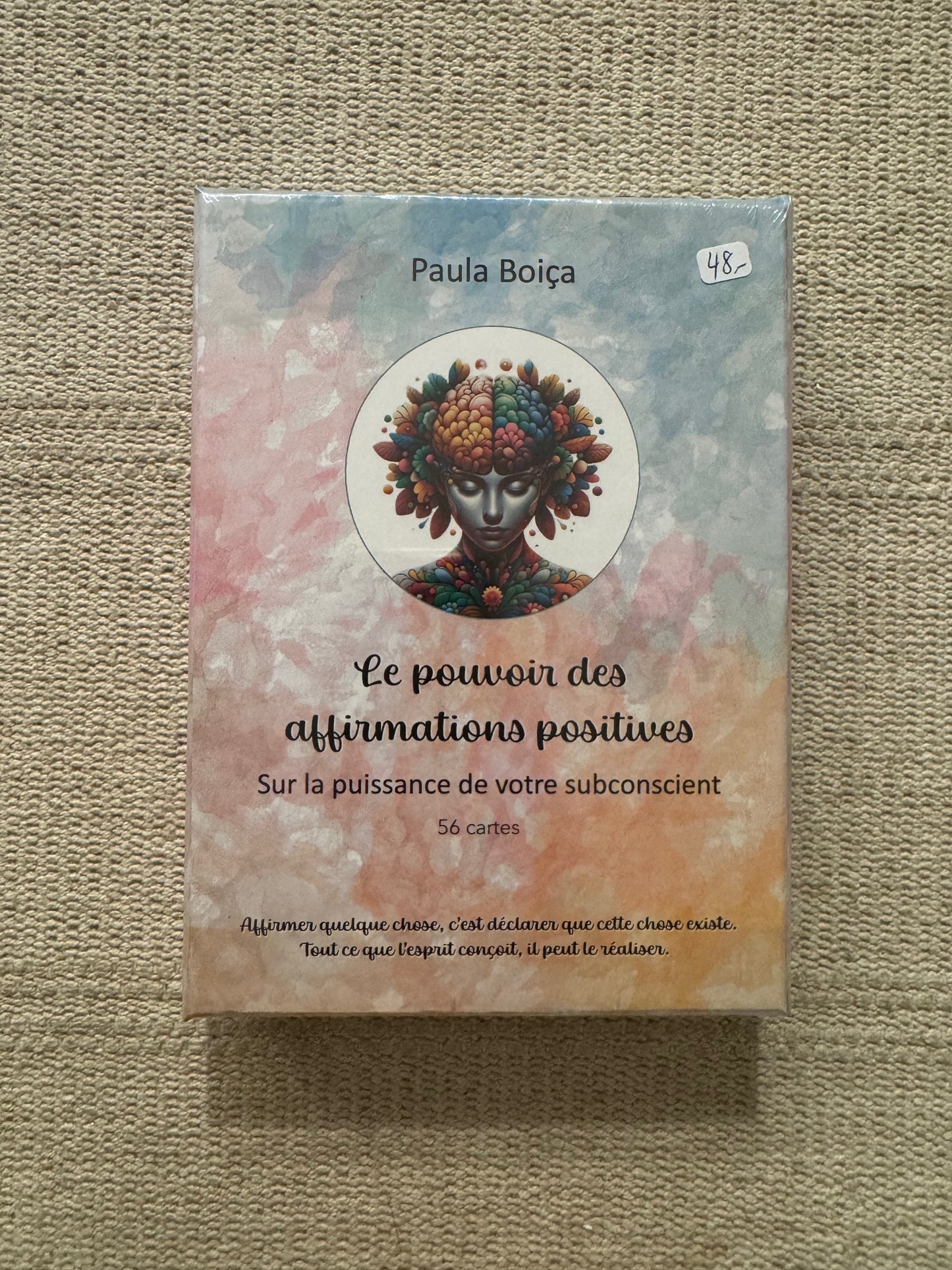 Jeux de carte - Oracle - "le pouvoir des affirmations positives"