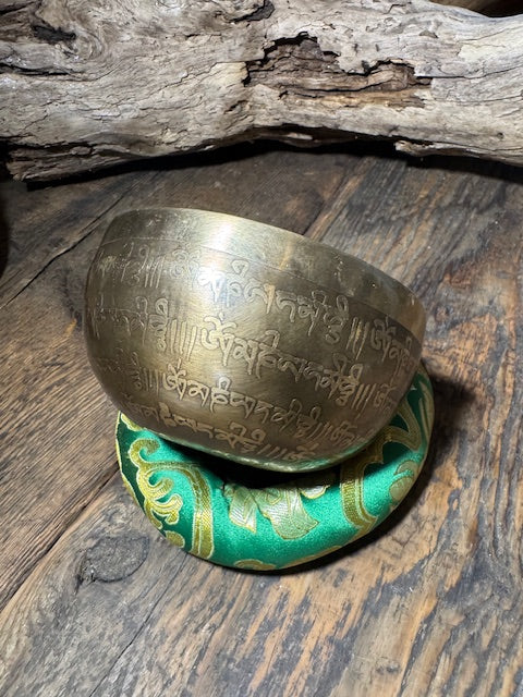 Bol chantant tibétain - Yin&Yang - 10,5 cm