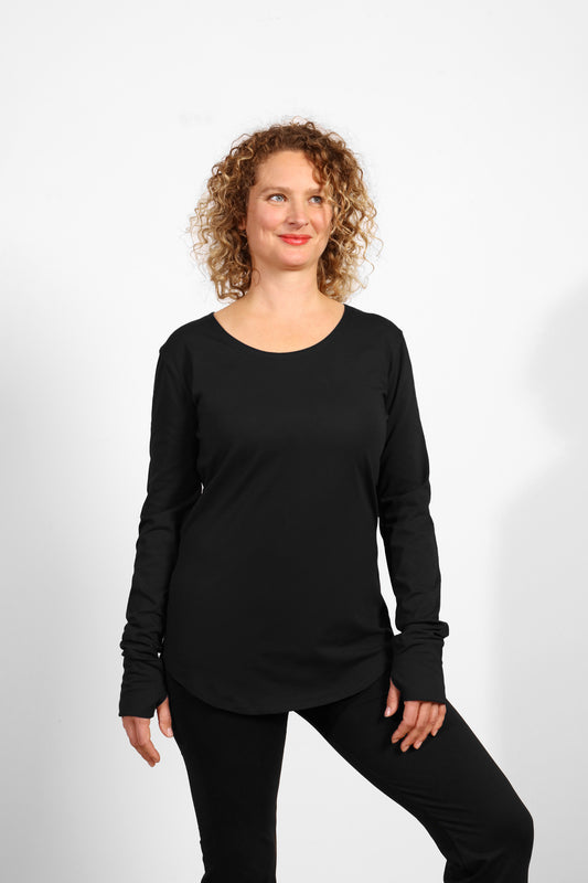 Lunara-Longsleaves - Black