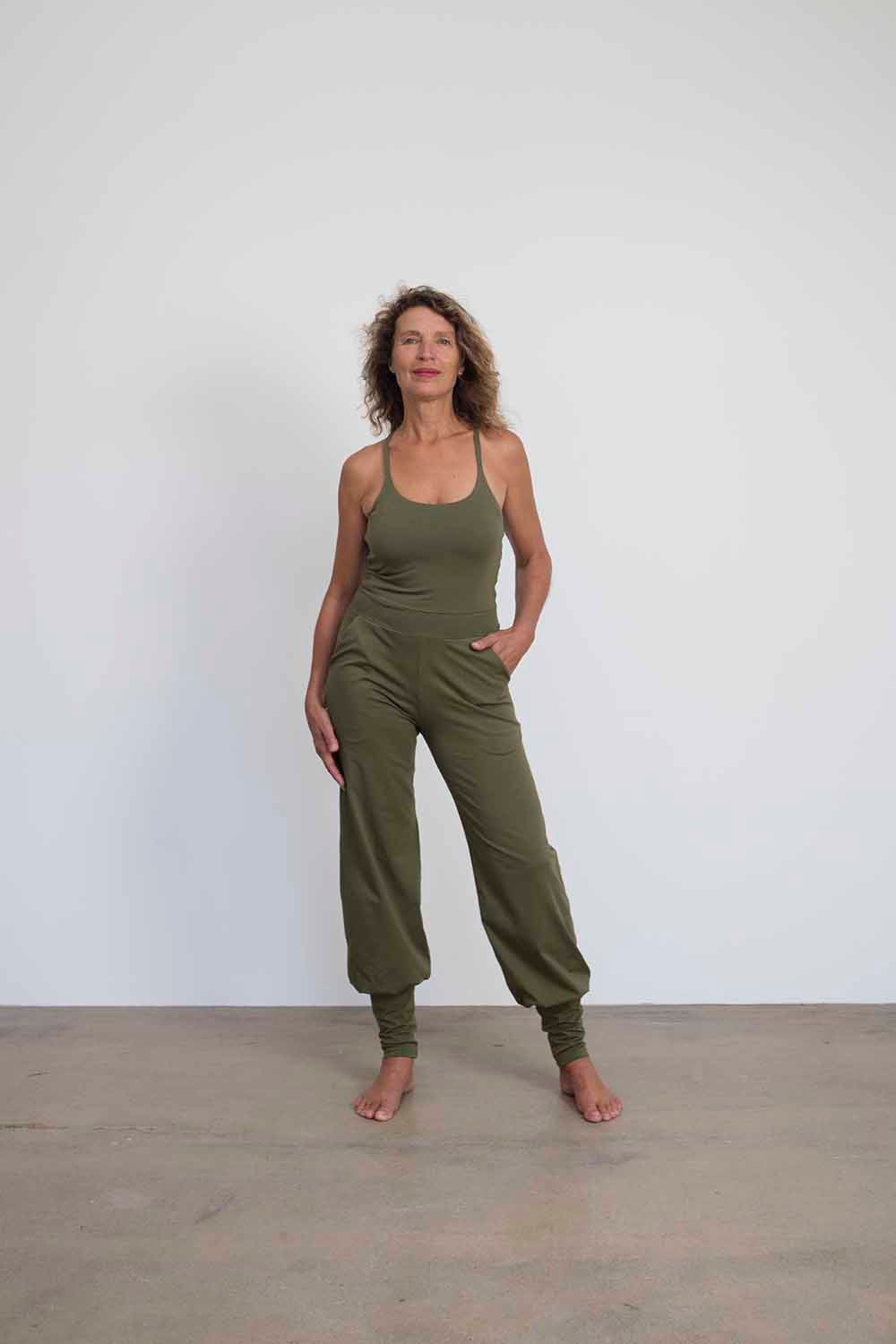 Jumpsuit Nashira - khaki