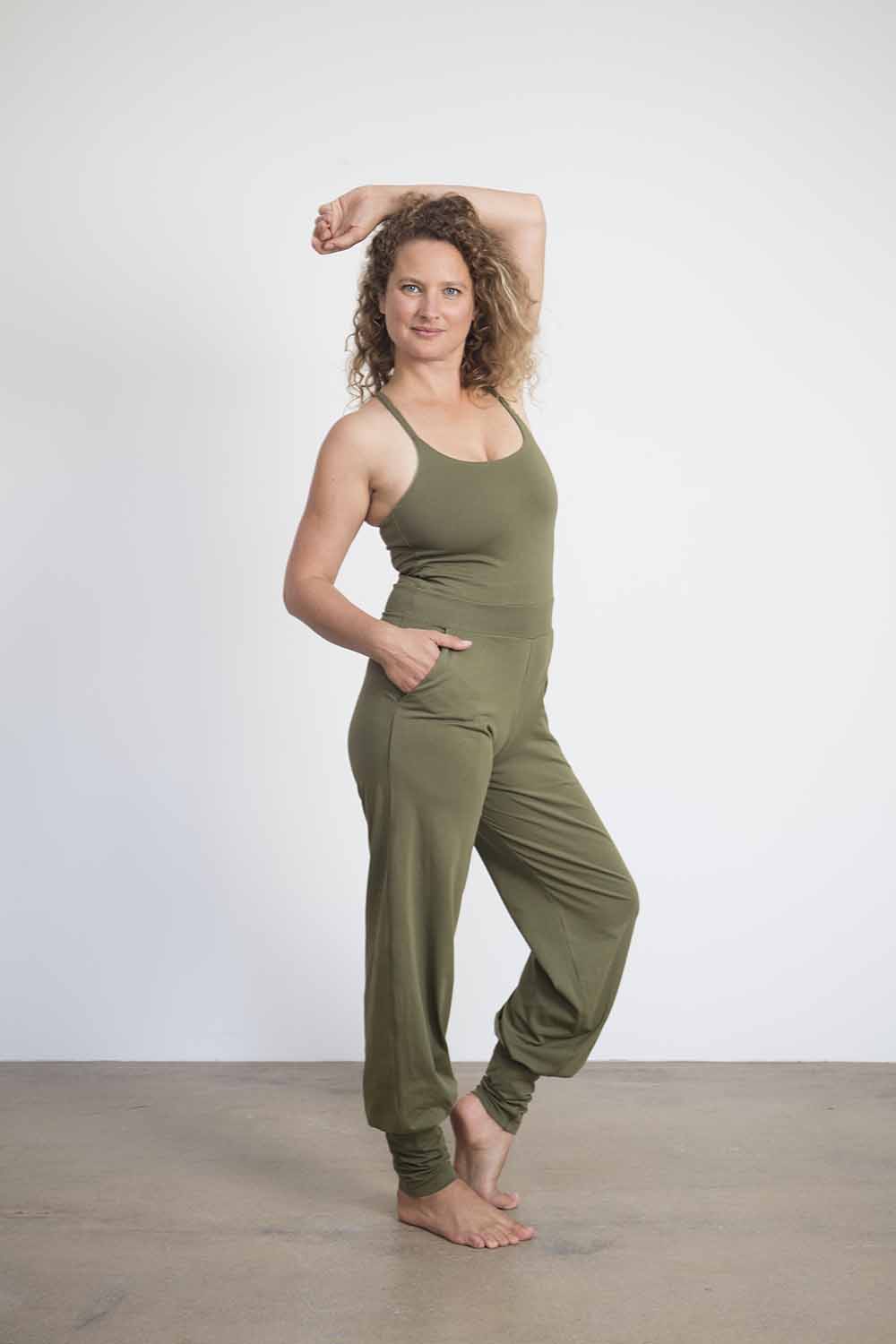 Jumpsuit Nashira - khaki