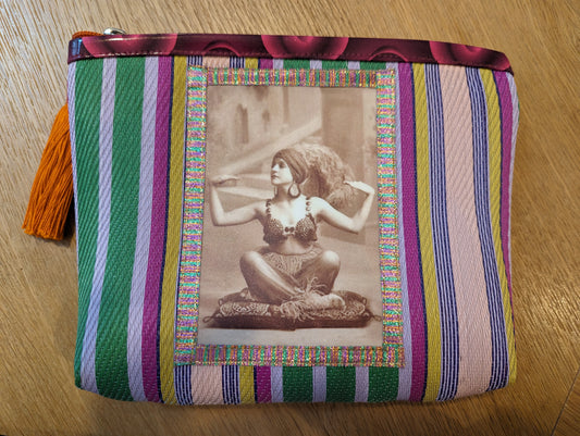 Bag for yoga mat handmade in Germany - mustard yellow