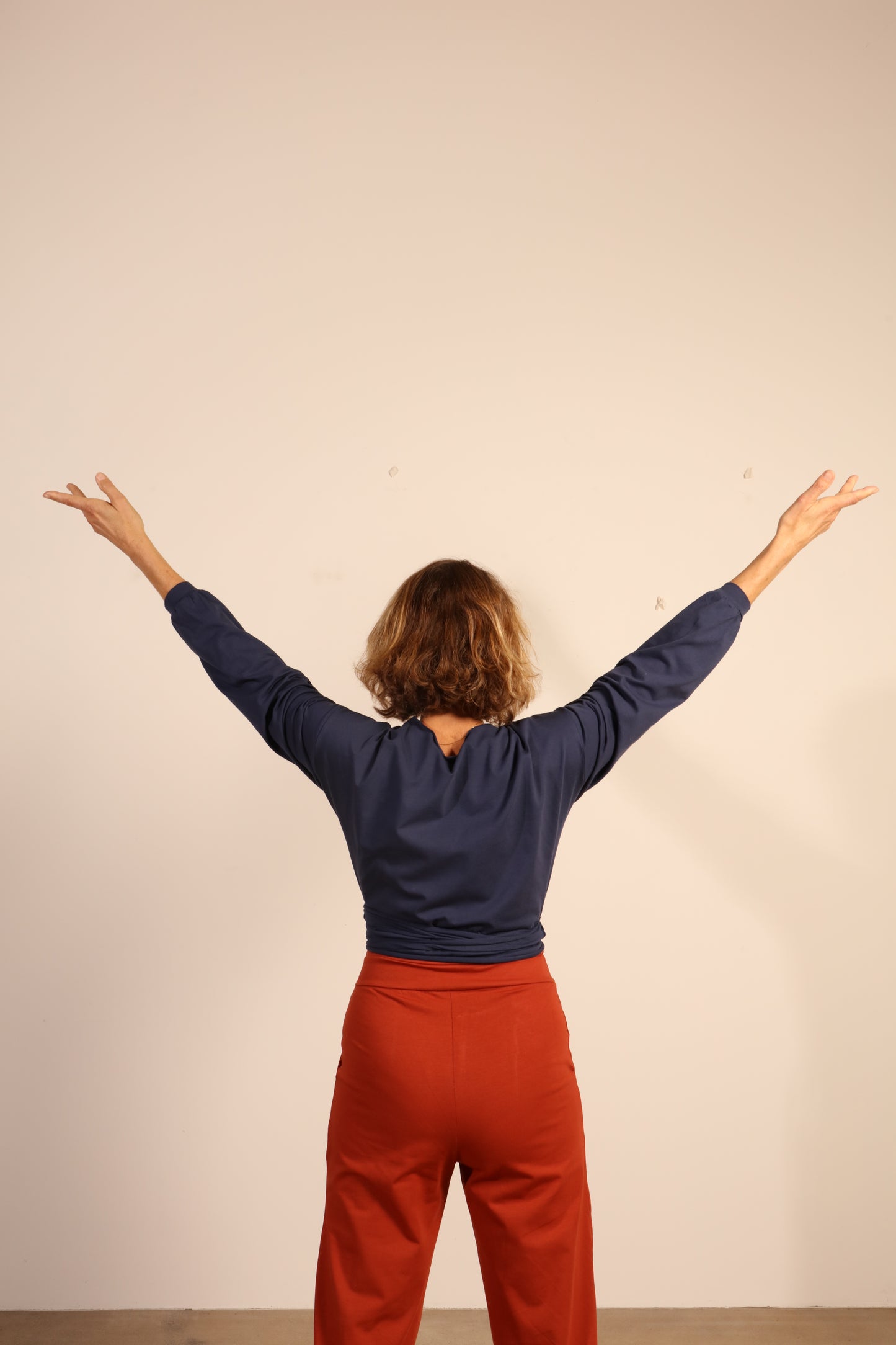 Talya cache-coeur - Wrap - Navy Atlantic