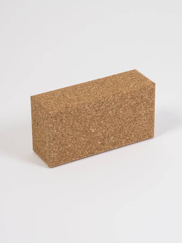 Natural cork block