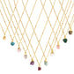 Raw Gemstone Necklaces: Peridot