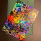 Carte de vœux A5 holographique Maya Rochat - Magic Jungle