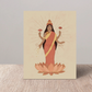 Glossy card "Lakshmi" 13 x 18 cm