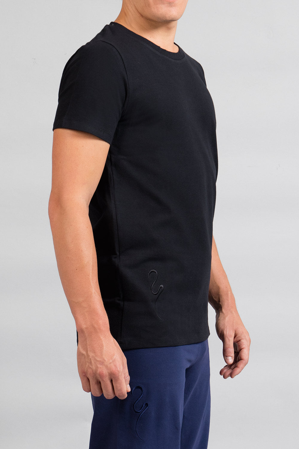 Yoga T-shirt for men organic cotton breath of fire yogafashion