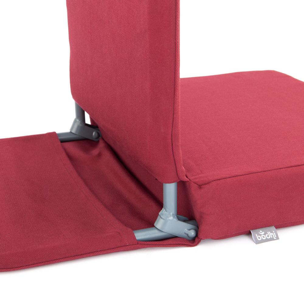 MANDIR folding meditation seat - burgundy