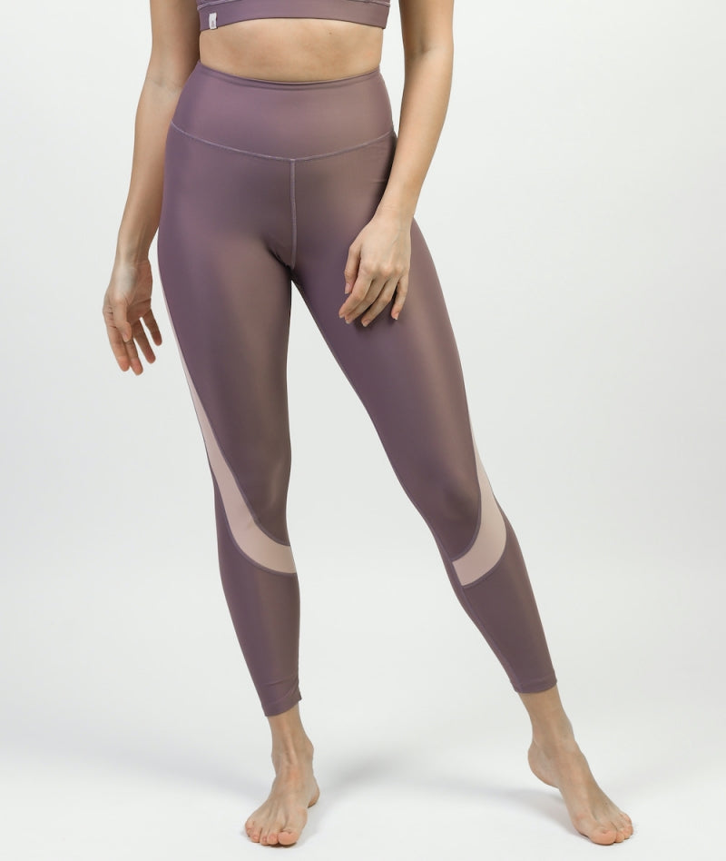 CHATURANGA leggings purple Yogasearcher