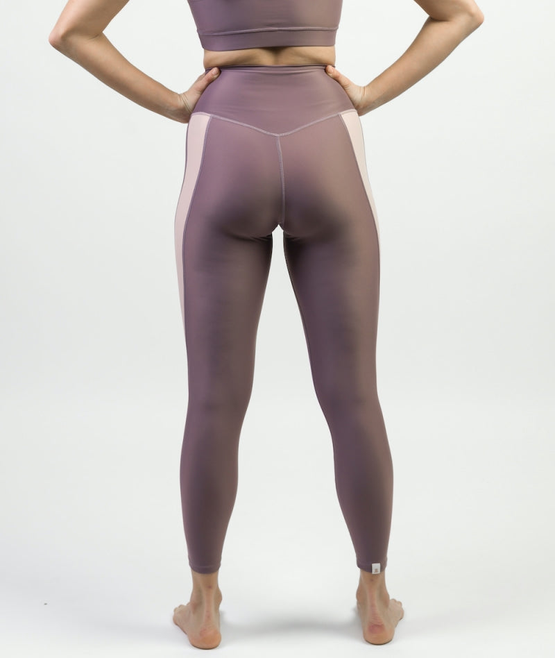 CHATURANGA leggings purple Yogasearcher