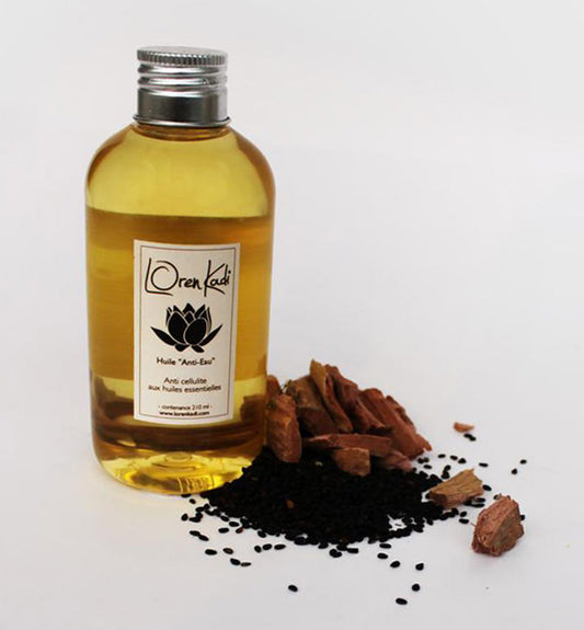 Ayurvedic natural oil "Anti-Eau" - body all skin - 210 ml with pump - Vegan