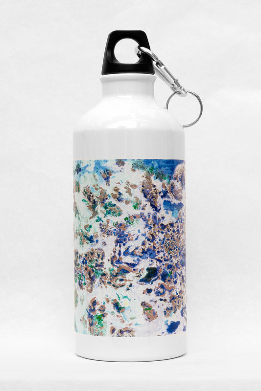 "Nature never hurries" aluminum bottle 600ml Maya Rochat