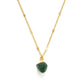 Raw Gemstone Necklaces: Emerald