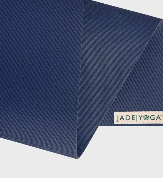 Jade Harmony tapis de yoga bleu en caoutchouc naturel - 5 mm