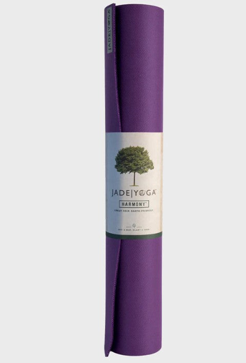 Jade Harmony tapis de yoga violet en caoutchouc naturel - 5 mm