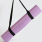 Ultra-adherent purple yoga mat - 4mm